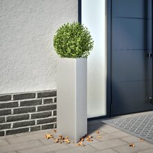 Plantenbak driehoek 30x26x75 cm gegalvaniseerd staal