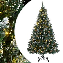 Kunstkerstboom met 300 LED&apos;s 240 cm