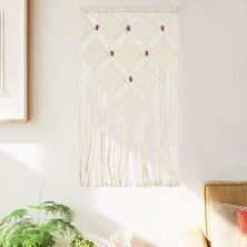 Wandhanger macram&eacute; 40x80 cm katoen