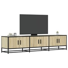 Tv-meubel 180x35x41 cm bewerkt hout sonoma eikenkleurig