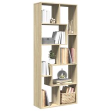 Kamerscherm / boekenkast 67x25x161,5 cm hout sonoma eikenkleur