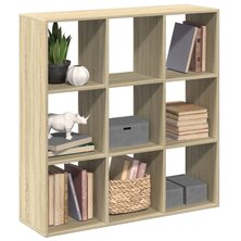 Kamerscherm / boekenkast 102x29x103,5 cm hout sonoma eikenkleur