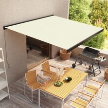 Luifel handmatig 300x250 cm cr&egrave;me