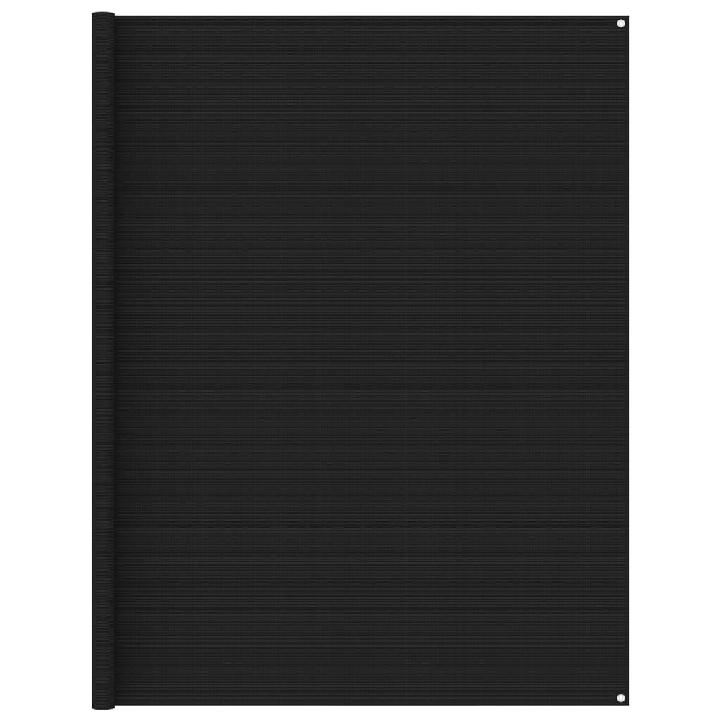 VidaXL Tenttapijt 250x550 cm zwart