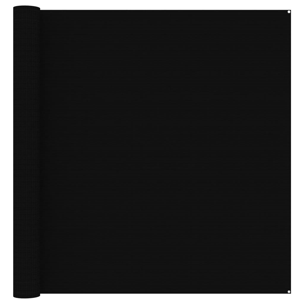 VidaXL Tenttapijt 300x500 cm zwart