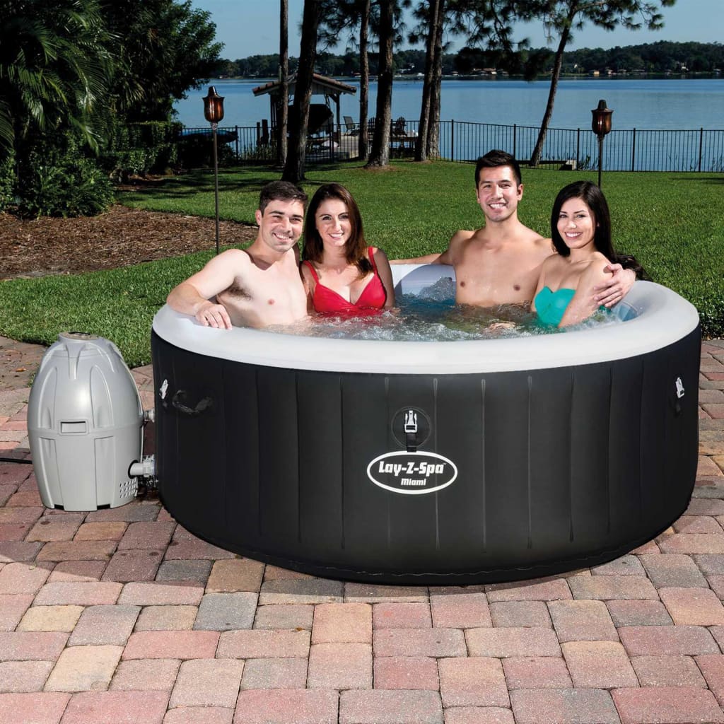 Bestway Lay-Z-Spa Bubbelbad opblaasbaar Miami Air Jet