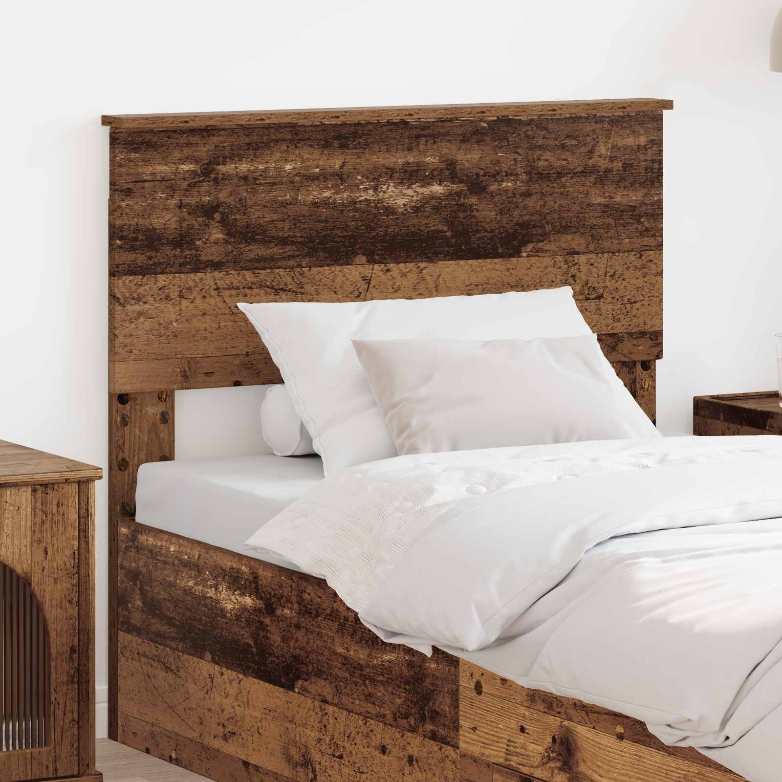 Hoofdbord Oud Hout 75 cm Bewerkt hout